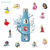 Disney Princess Stickers Frozen Anna/Elsa Cinderella Ariel Snow White Cartoon Movie Princess Decals Kids Toy Gift