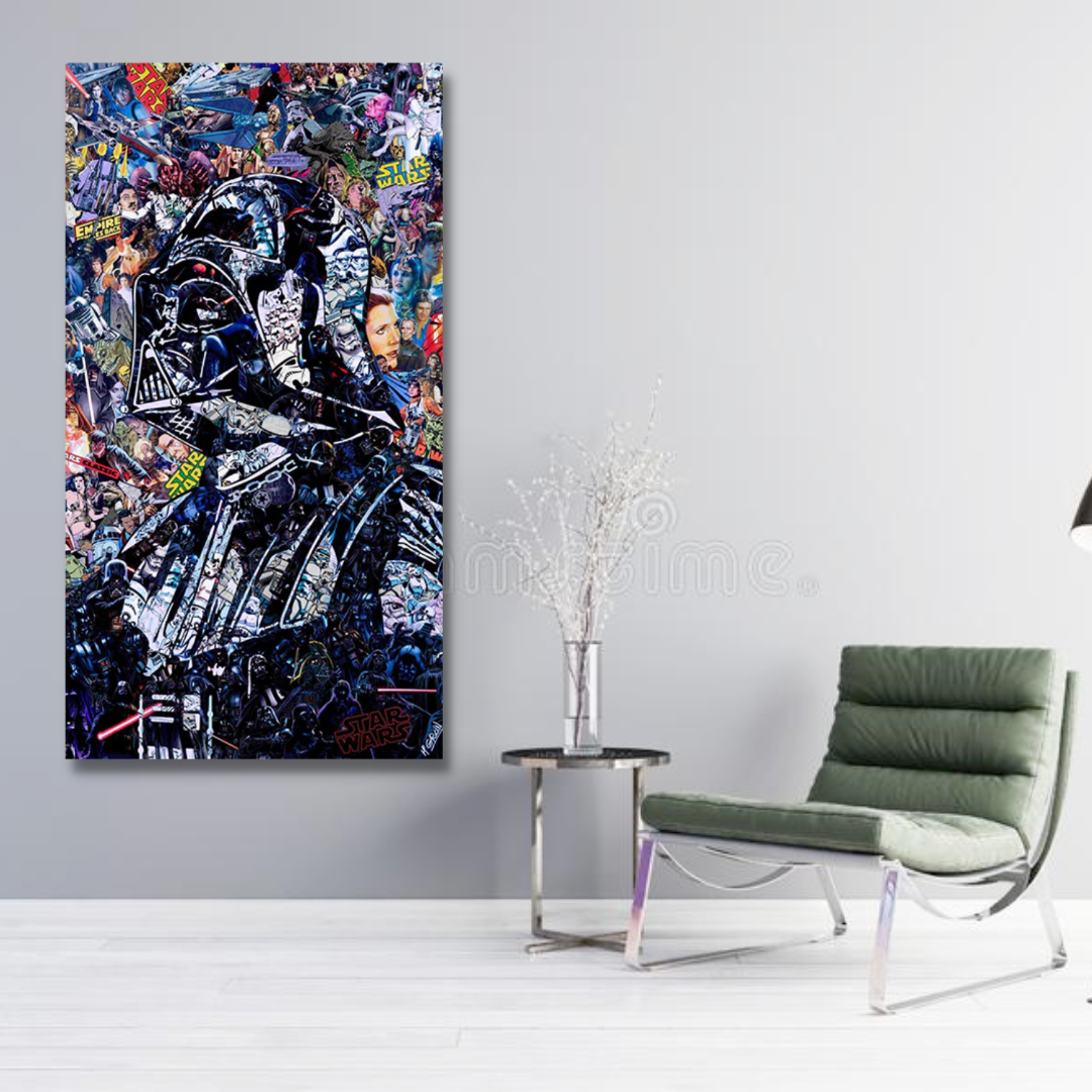 Disney Star Wars Poster Darth Vader Art mural sur toile