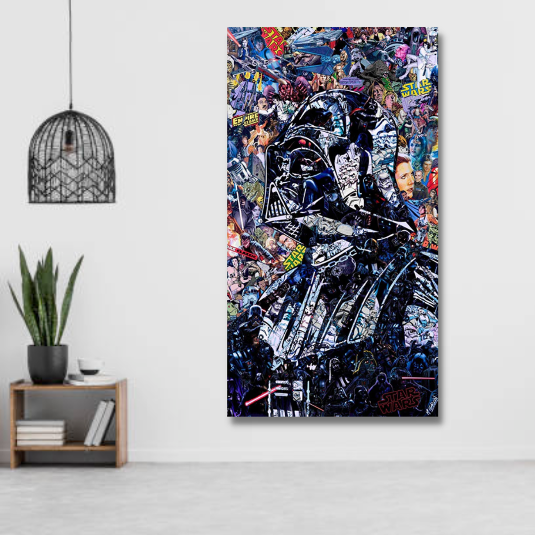 Disney Star Wars Poster Darth Vader Canvas Wall Art