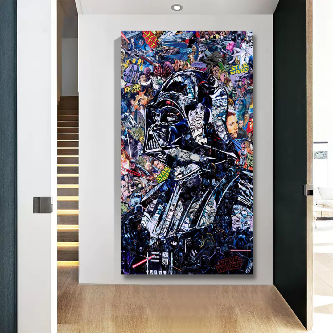 Disney Star Wars Poster Darth Vader Canvas Wall Art