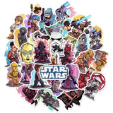 Disney Star Wars Movie Stickers Pack | Famous Bundle Stickers | Waterproof Bundle Stickers