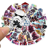 Disney Star Wars Movie Stickers Pack | Famous Bundle Stickers | Waterproof Bundle Stickers