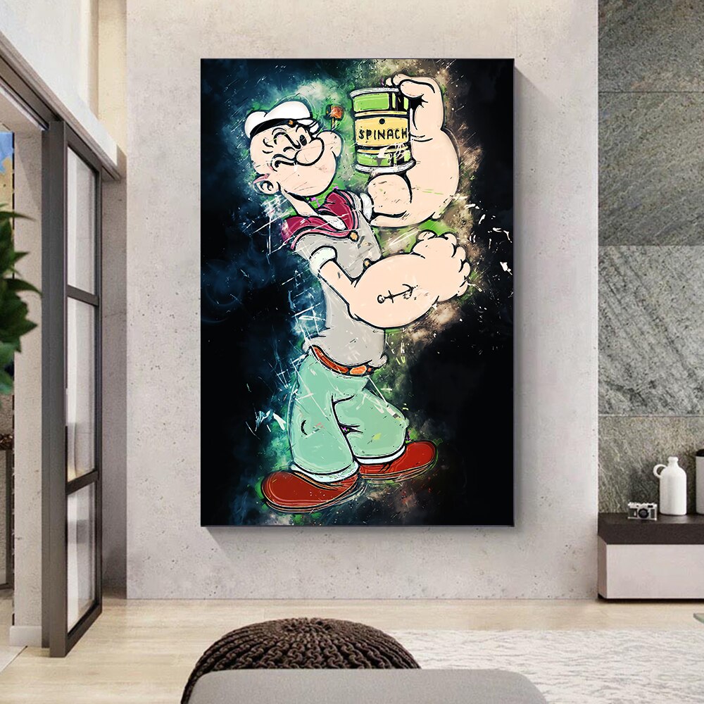 Disney Wall Art Popeye Canvas Wall Art