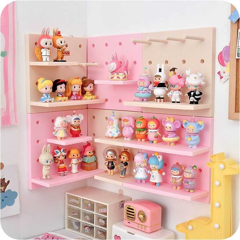 DIY Shelves Wall Storage Rack for Kids Room