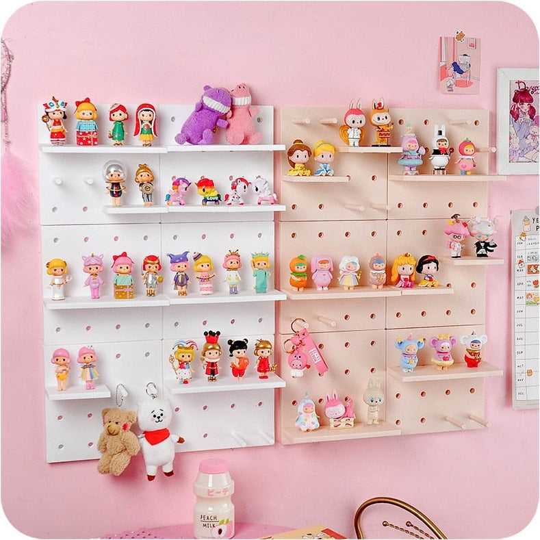 DIY Shelves Wall Storage Rack for Kids Room