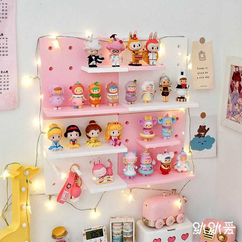 DIY Shelves Wall Storage Rack for Kids Room