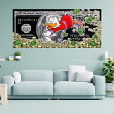 Donald Duck Money Wall Art: Stilvolle und einzigartige Inneneinrichtung