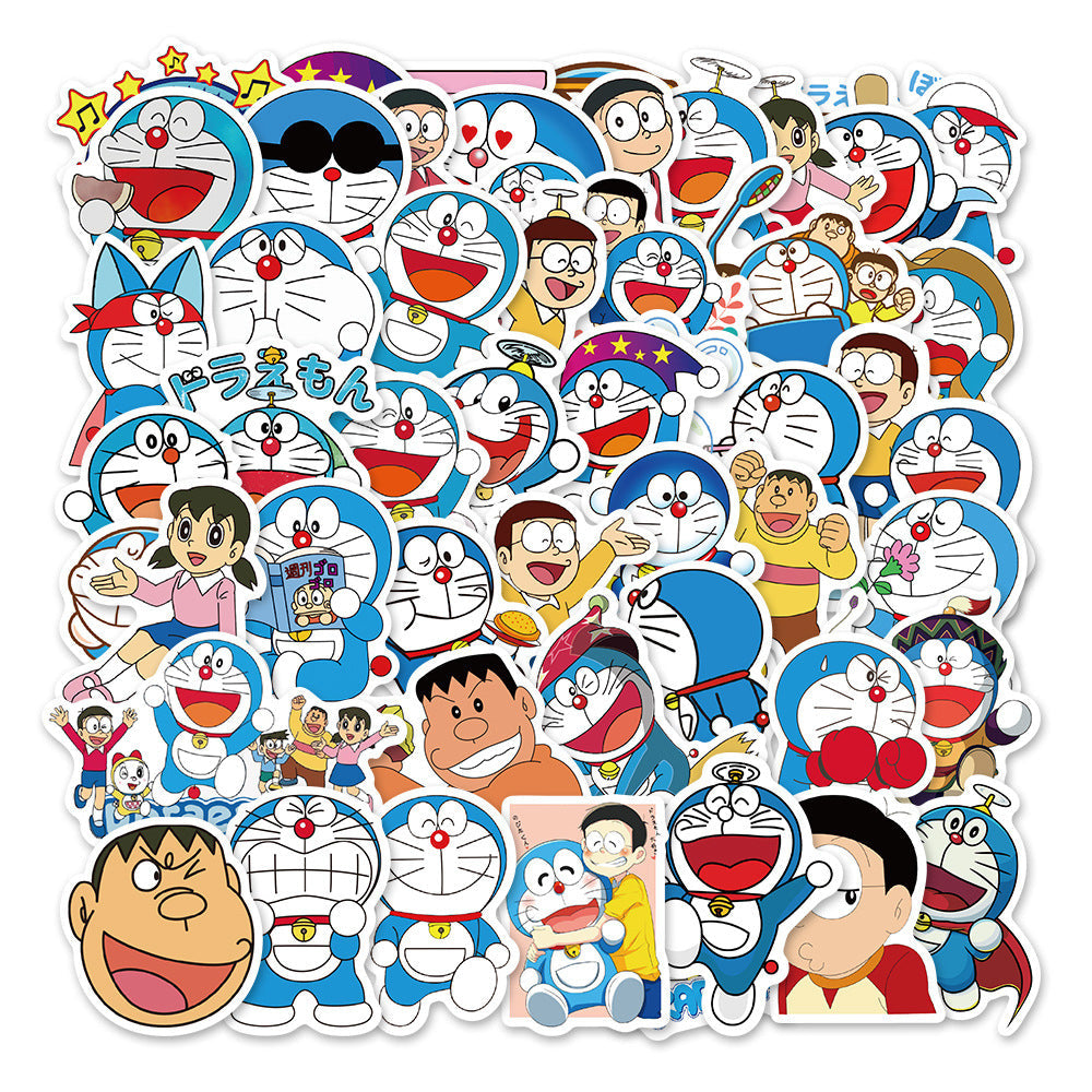 Doraemon Cartoon Anime Stickers Pack: Creative Expression