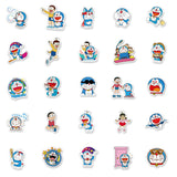 Pack d'autocollants Doraemon Cartoon Anime : expression créative