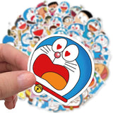 Anime Doraemon Stickers Travel Skateboard Suitcase Guitar Luggage Laptop Waterproof Sticker Cartoon Cool Kid Toys