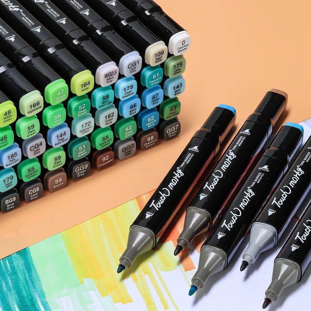 Double Headed Markers Pen Set