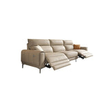 Italian Leather Sectional Sofa Set with Recliner - GraffitiWallArt