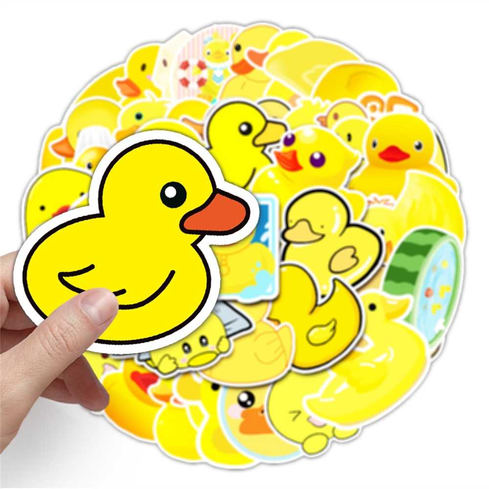 Little Yellow Duck Decoration Graffiti Waterproof Sticker