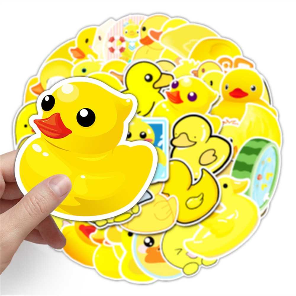 Little Yellow Duck Decoration Graffiti Waterproof Sticker