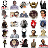 EAT THE RUDE- Hannibal Stickers Pack | Famous Bundle Stickers | Waterproof Bundle Stickers