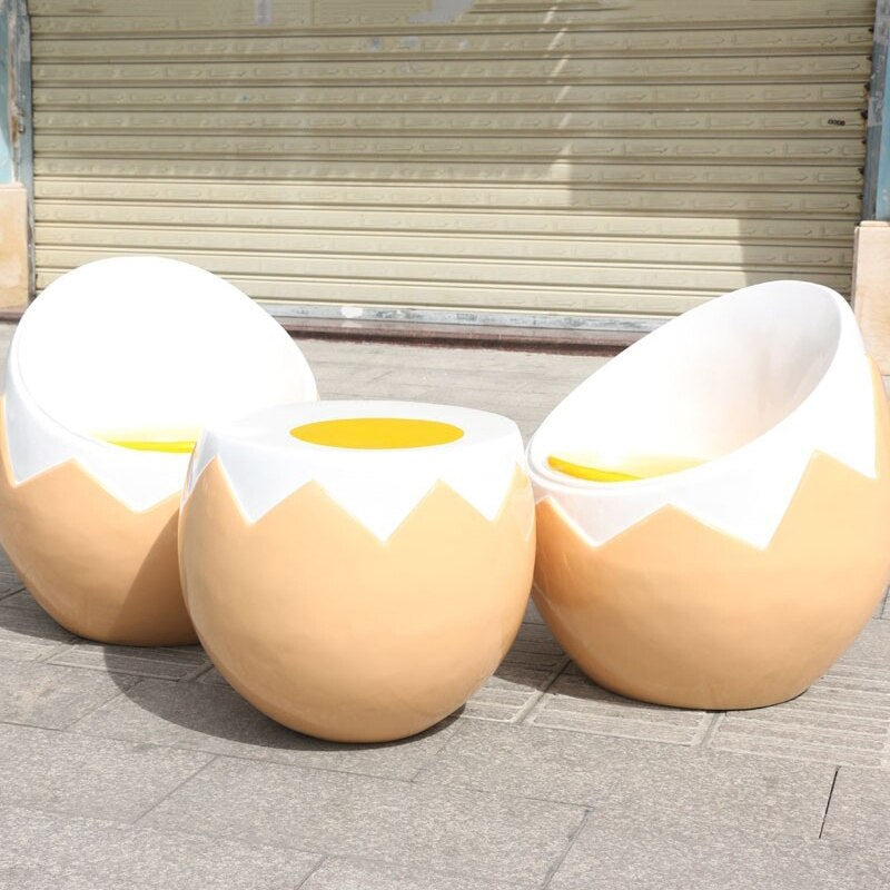 Egg Style Sofa Stool: Comfort and Style Combined