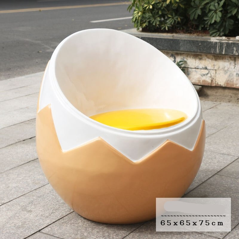 Egg Style Sofa Stool: Comfort and Style Combined