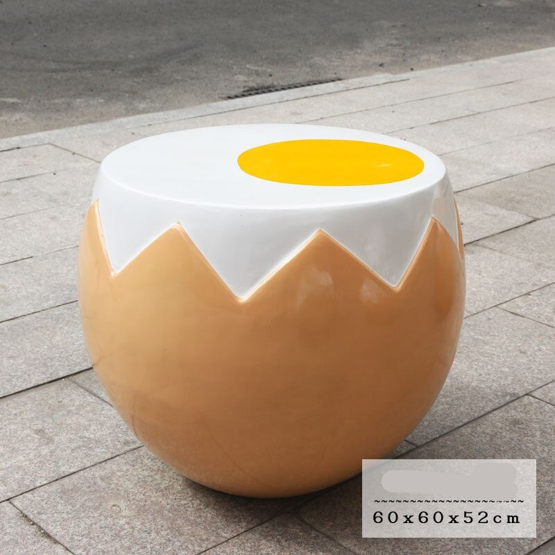 Egg Style Sofa Stool: Comfort and Style Combined