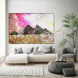 Egyptian Pyramids Canvas Wall Art - Authentic Décor