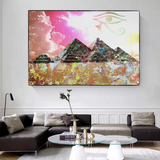 Egyptian Pyramids Canvas Wall Art - Authentic Décor