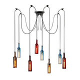 Elevate Your Decor with the Wine Bottle Creative LED Pendant Light