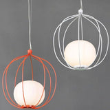 Elevate Your Space with Elegance: Birdcage Hoop Pendant Light