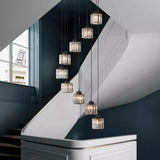 Elevate Your Space with the Acrylic Crystal Staircase Chandelier Lighting