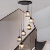 Elevate Your Space with the Acrylic Crystal Staircase Chandelier Lighting