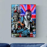 Art mural sur toile Elizabeth