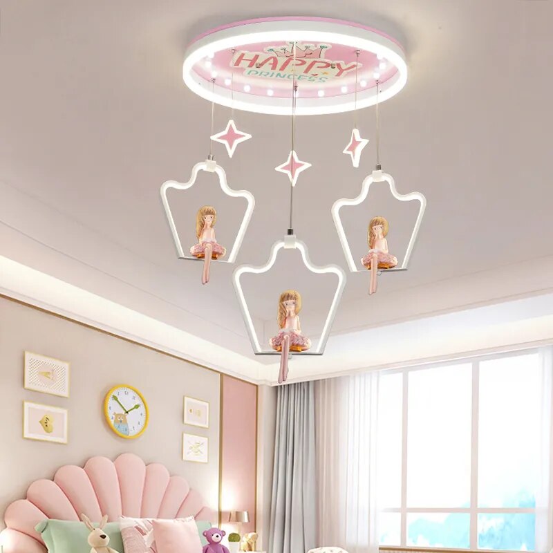 Elsa Girls Room Lighting - Kids Nursery Lighting