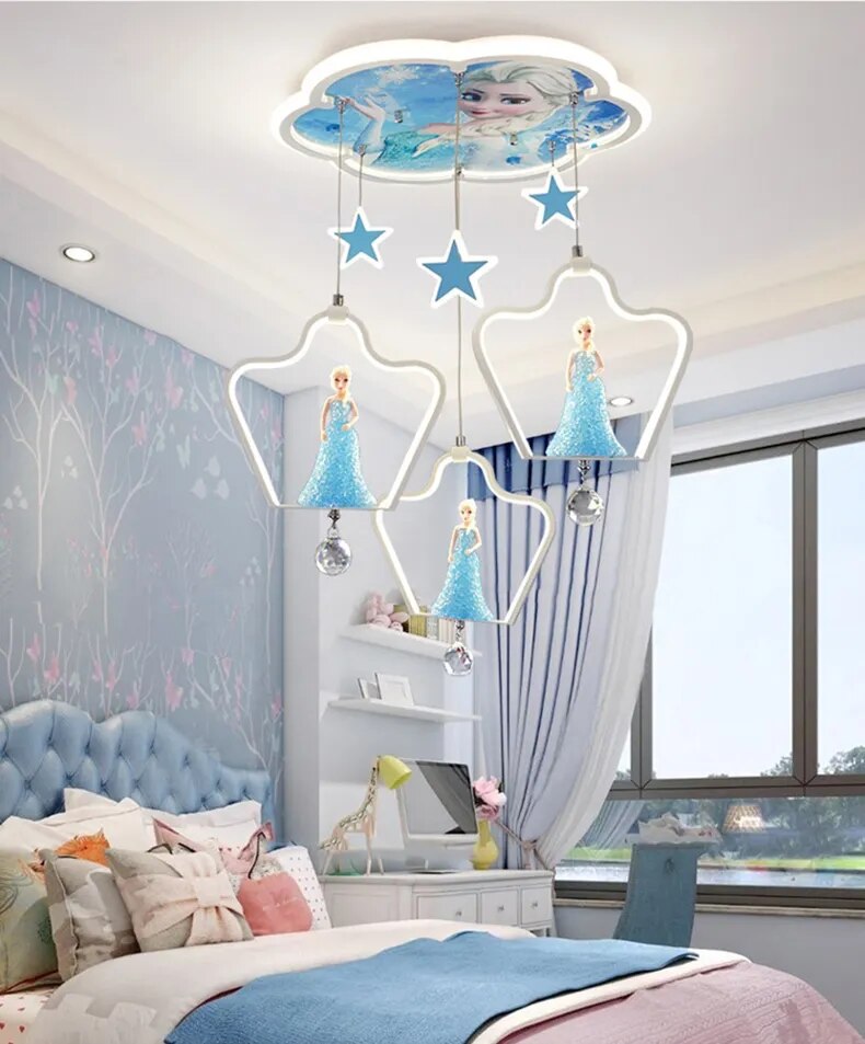 Elsa Girls Room Lighting - Kids Nursery Lighting