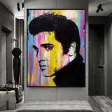 Affiche d'Elvis Presley : superbe œuvre d'art du roi !