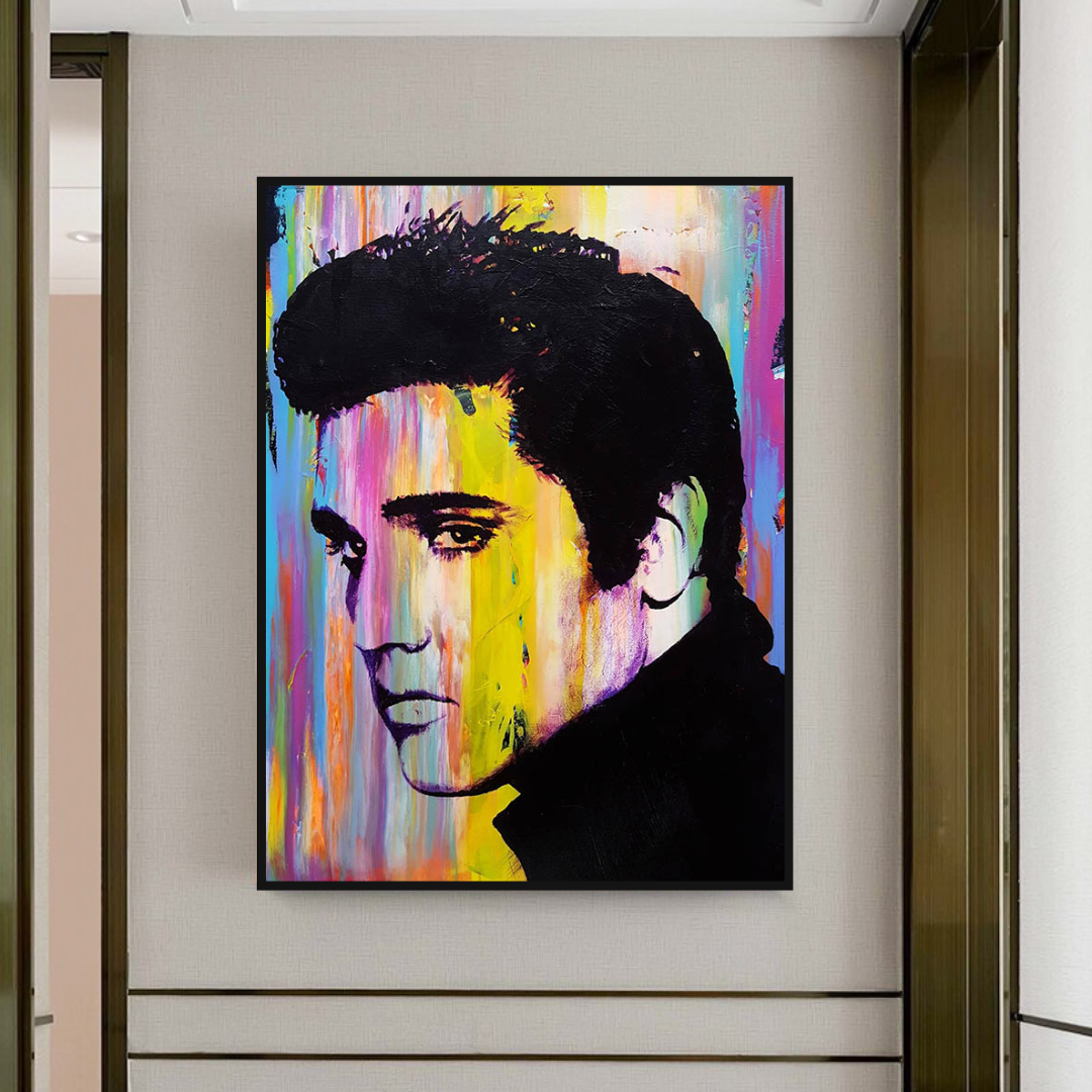 Elvis Presley Poster: Stunning Artwork of the King!