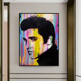 Affiche d'Elvis Presley : superbe œuvre d'art du roi !