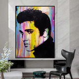 Affiche d'Elvis Presley : superbe œuvre d'art du roi !