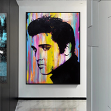 Affiche d'Elvis Presley : superbe œuvre d'art du roi !