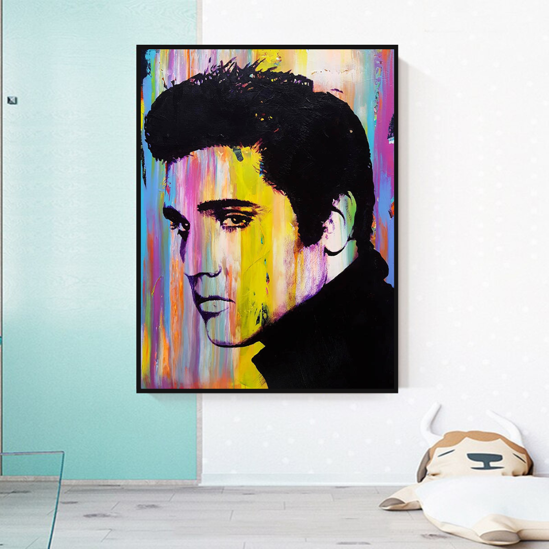 Elvis Presley Poster: Stunning Artwork of the King!