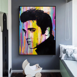 Affiche d'Elvis Presley : superbe œuvre d'art du roi !