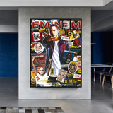 Eminem Singer Canvas Wall Hanging Art: Exprimez-vous