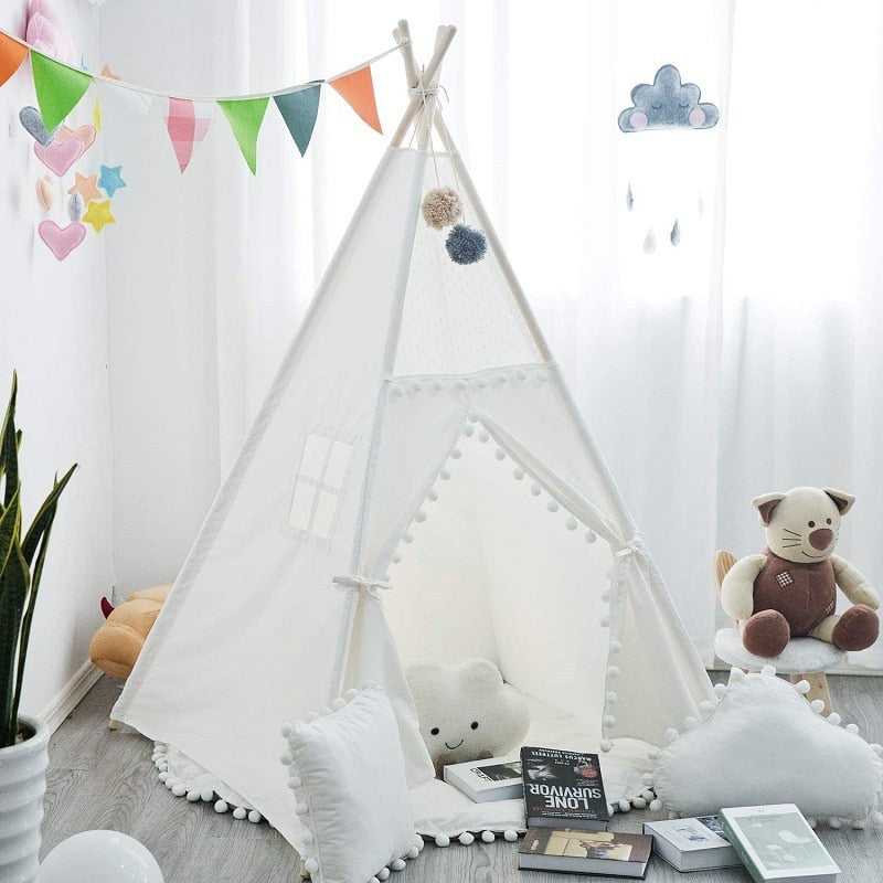 Kids Fabric Tent High Quality Playhouse | Kids Teepee