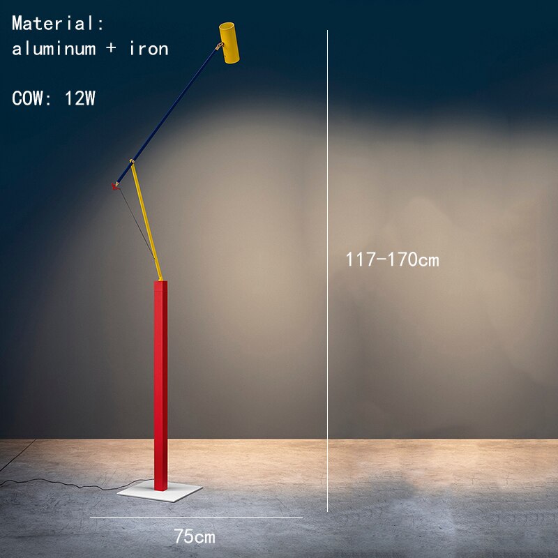 Ettorino BIG Catellani &amp; Smith Stehleuchte – Lampe mit langem Arm