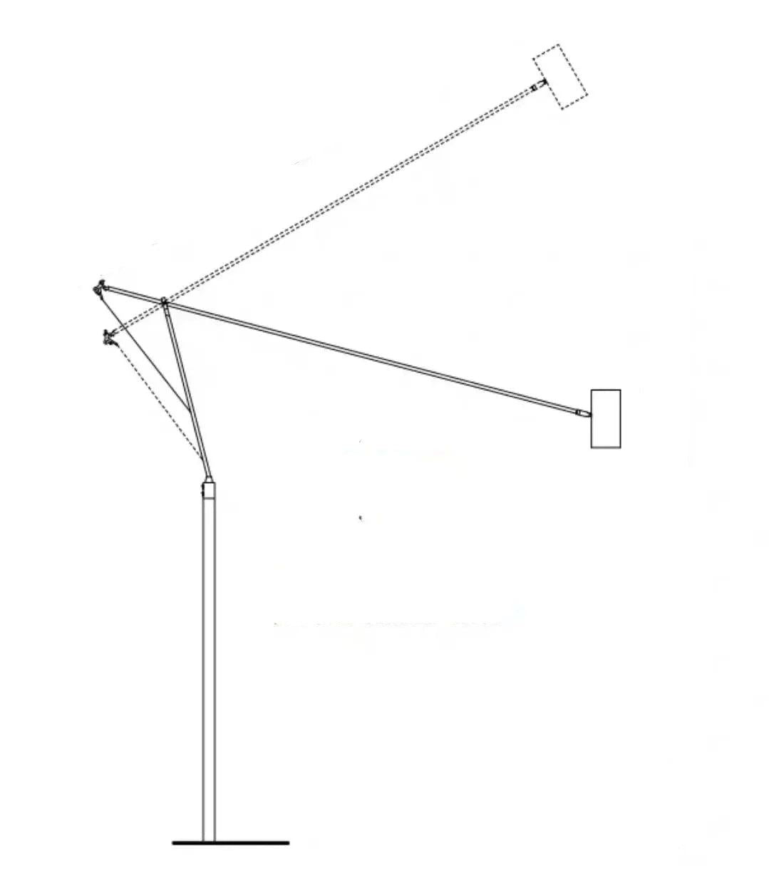 Ettorino BIG Catellani &amp; Smith Stehleuchte – Lampe mit langem Arm