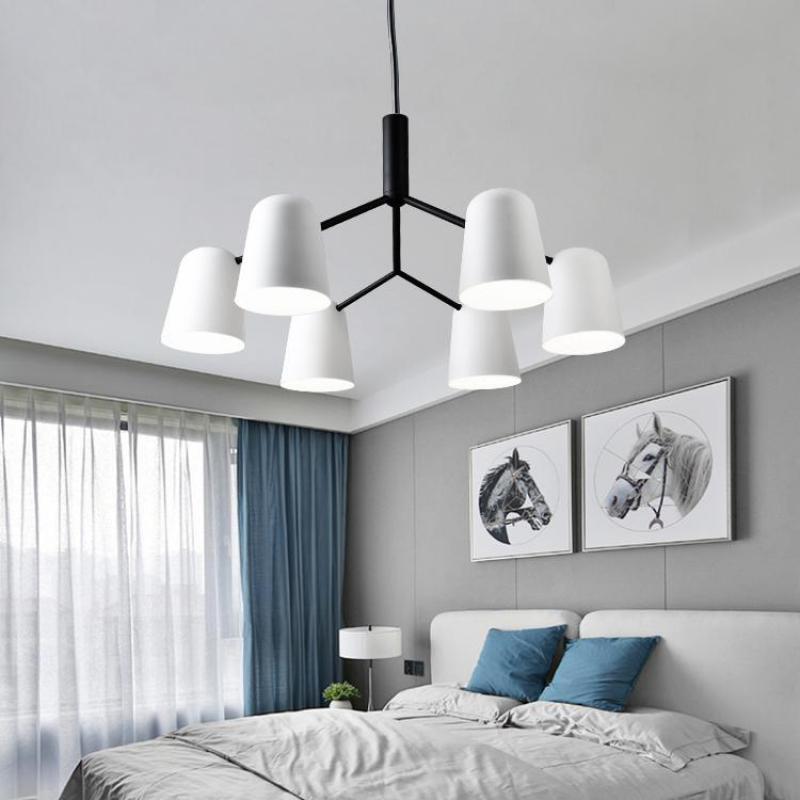 Everly White Chandelier - Illuminate Your Space