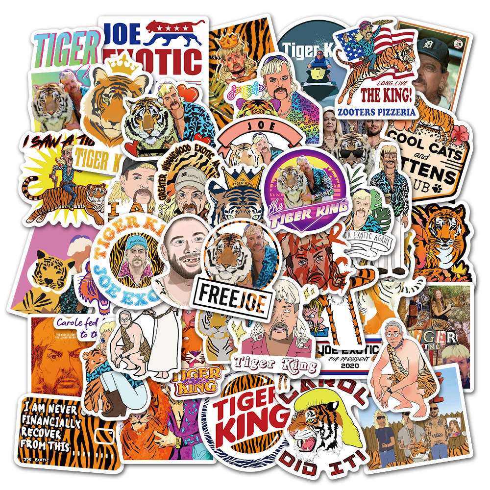 Exotic Joe Stickers - High-Quality Prints and Designs