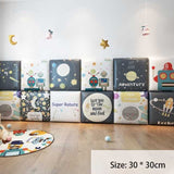 Padded Wall Cushion Stickers | Cotton Padded Wall Sticker