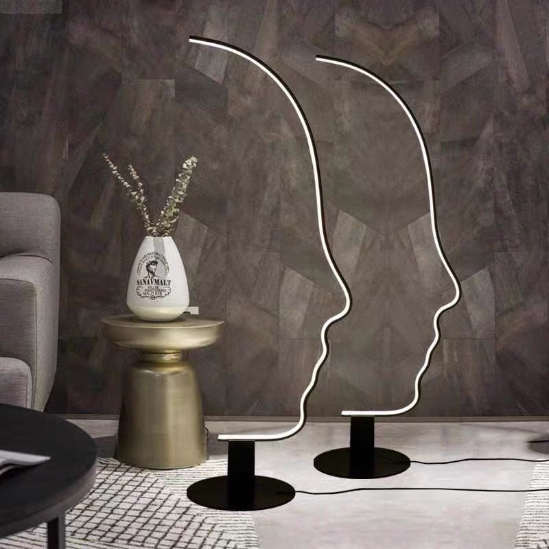 Face Arch Lamp - Illuminate Your Space with Style