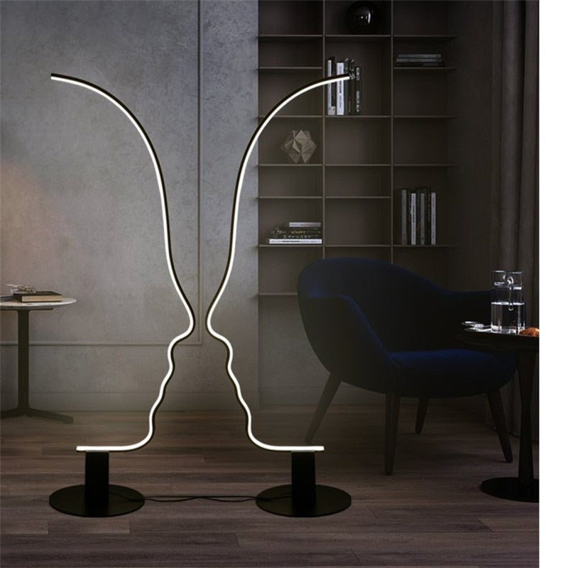 Face Arch Lamp - Illuminate Your Space with Style