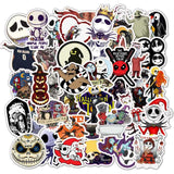 Nightmare Before Christmas Stickers Pack | Famous Bundle Stickers | Waterproof Bundle Stickers