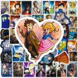 Film Theme Dr. Mystery Stickers Pack | Famous Bundle Stickers | Waterproof Bundle Stickers