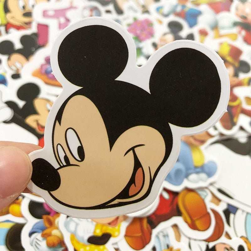 Disney Mickey Mouse Stickers Pack | Famous Bundle Stickers | Waterproof Bundle Stickers